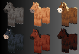 New Horse Textures