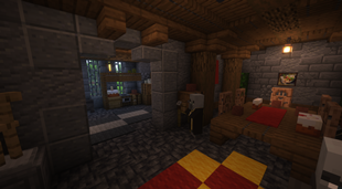 Интерьер крепости