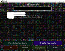 The Creation tab.