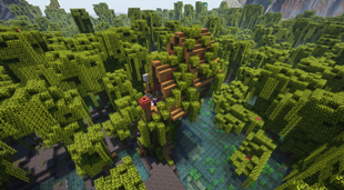 Вид на избушку