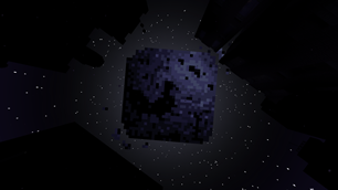 Nether as seen from Lost Cities (night)