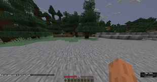 Gameplay example - empty XP bar