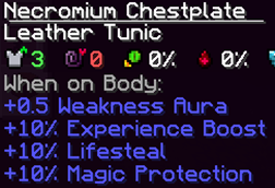An edited image of an item with many nbt bonus attributes 