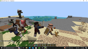 zombies attacking