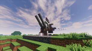 a big cannon contraption