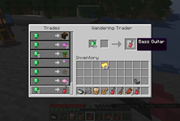 Wandering Traders Sell the Instruments