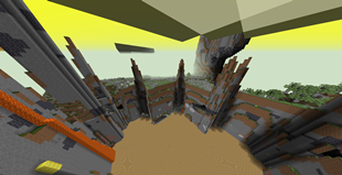 Another example of changed world gen