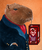 Capybara drink chudo