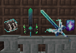 Various items in the mod