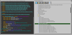 Class Viewer in the Code Browser