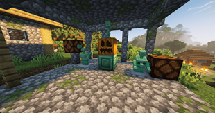 Oxidized Copper Golems :(