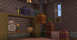 Dyed & Trimmed Decorated Pots