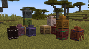 Pottery Table & Decorated Pot Trims