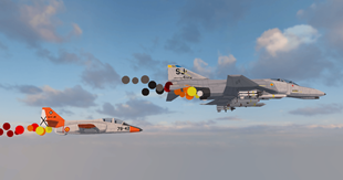 jets flying
