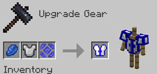 Modified Iron Chestplate Recipe