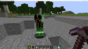 Man eating creeper