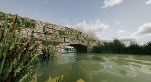 Bridge into the agricultural village of Wreath Veil