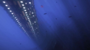 A labyrinth hidden in the murky ocean depths