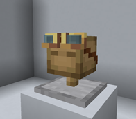 Goggles on hat stand from supplementaries
