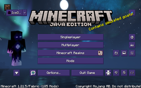 Title screen