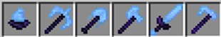 Mystical ore and tools