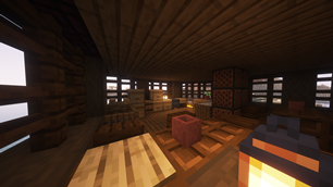 Asian Illager Ship Kitchen