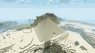 Great Desert Pyramid (The image is slightly saturated because it has to weigh less than 2 megabytes)