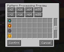 Pattern Modify Preview