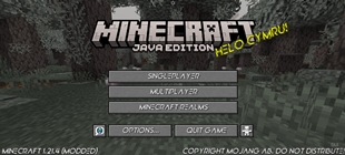 Main Menu with CubicSansFont