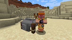 A Magician selling Dark Elixir