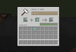 🛠 Repair rare items like tridents