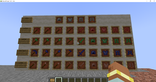 copper, emerald, stone, redstone, lapis-lazuli