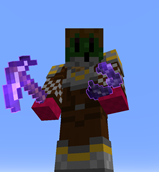 broken pick and flint and steel