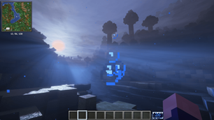 underwater with unbound shader