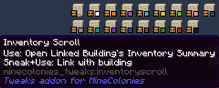 Inventory Scrolls