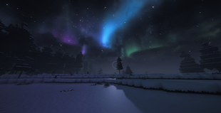 "Complementary" Shader - Snow Biome 1