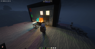 "Rethinking Voxels" Shader + "Stylista" LabPBR Texture Pack