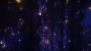 Nether Biome with shaders