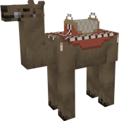 Brown Camel, saddle 1