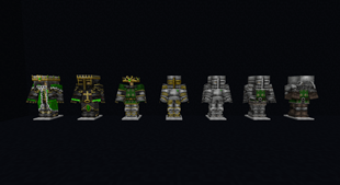 Green Kingdom Armors