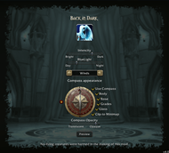 Options Menu