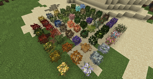 example of foliage in the game