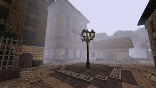 Town's plaza