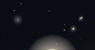 Venus, Jupiter, and Saturn near Sol