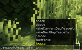 Peacefuldays Admin Commands.png
