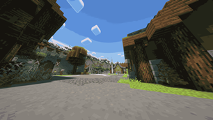 A village in the mountains