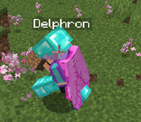Delphron with the wings