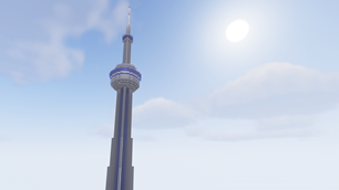 Aerial View of CN Tower