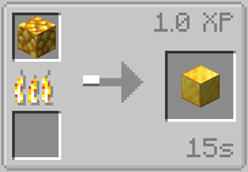 Gold Block Recipe (Blast Furnace)