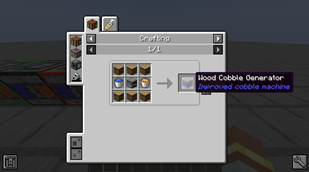 WoodCobbleGenerator Recipe.png